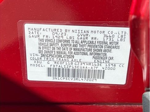 Used 2024 Nissan Kicks SV FWD image 13