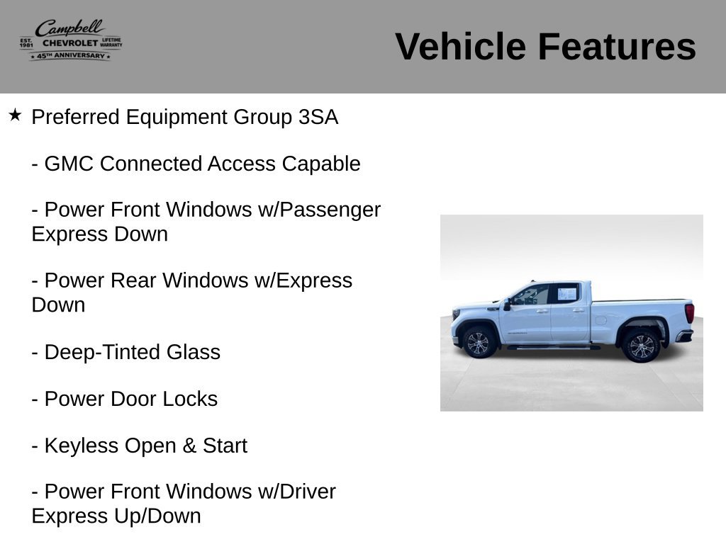 Used 2023 GMC Sierra 1500 SLE RWD image 5