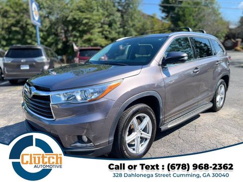 Used 2016 Toyota Highlander Limited w/ Driver Technology Package image 1