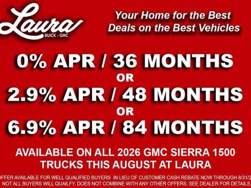 New 2026 GMC Sierra 1500 SLE AWD/4WD image 6