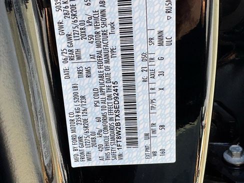 New 2025 Ford F250 Lariat w/ Lariat Ultimate Package image 52