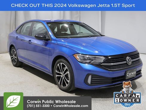 Used 2024 Volkswagen Jetta Sport FWD image 1