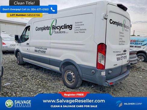 Used 2018 Ford Transit 250 148 Medium Roof RWD image 3
