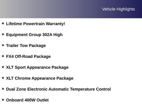 Used 2023 Ford F150 XLT w/ Equipment Group 302A High AWD/4WD image 5