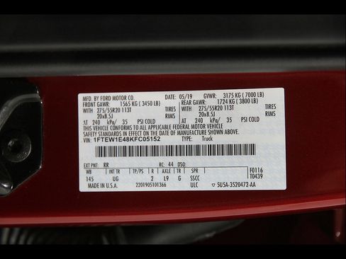 Used 2019 Ford F150 XLT w/ Equipment Group 302A Luxury AWD/4WD image 26