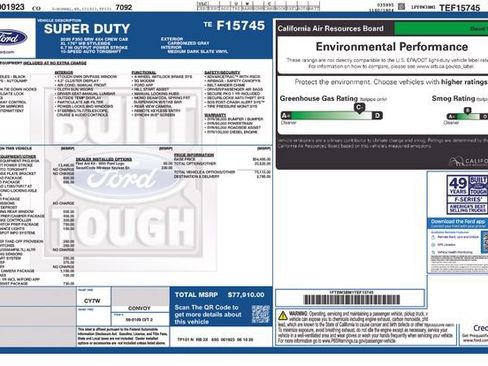 New 2026 Ford F350 XL w/ 360-Degree Camera Package AWD/4WD image 30