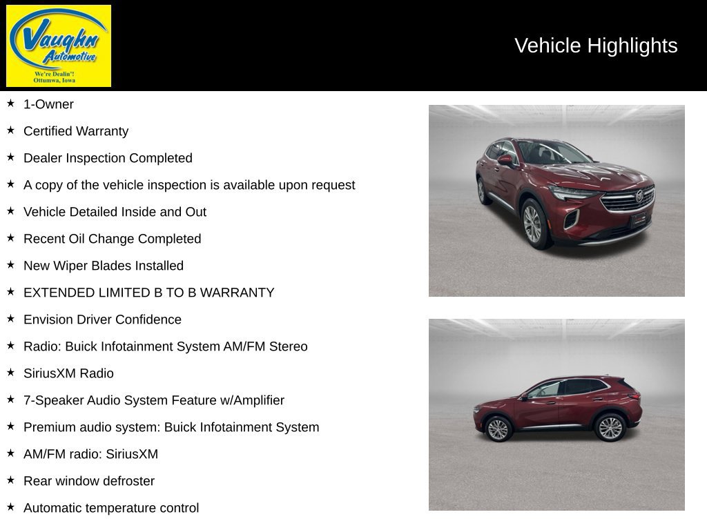 Used 2023 Buick Envision Preferred AWD/4WD image 2
