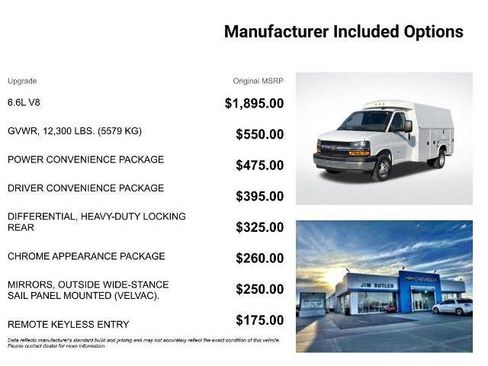 New 2024 Chevrolet Express 3500 w/ Power Convenience Package image 7