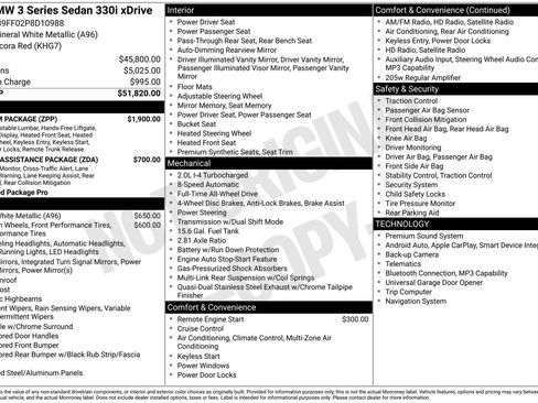 Used 2023 BMW 330i xDrive 330i xDrive w/ Premium Package image 41