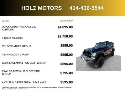 Used 2020 Jeep Wrangler Unlimited Sport image 5