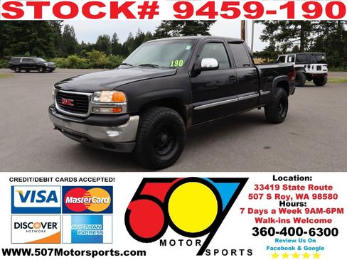 Used 2000 GMC Sierra 1500 4x4 Extended Cab w/ SLT Marketing Option Pkg image 2