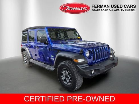 Used 2020 Jeep Wrangler Unlimited Sport S AWD/4WD image 1
