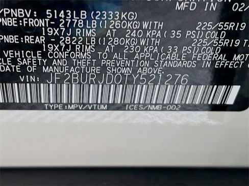 New 2026 Subaru Outback Touring XT image 24