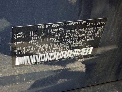 Used 2024 Subaru Outback Onyx Edition AWD/4WD image 34