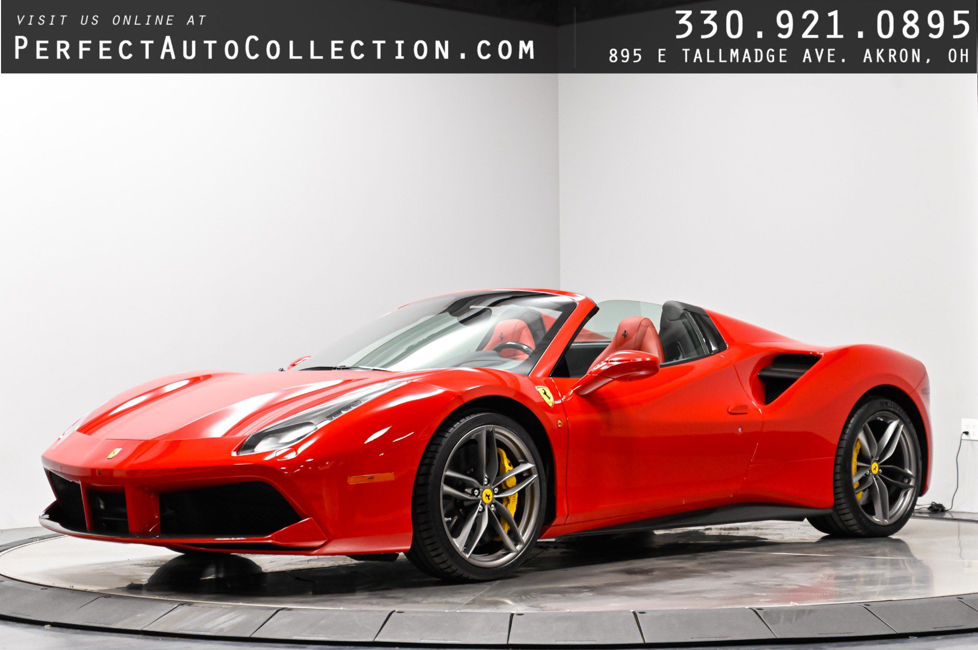 Used 2018 Ferrari 488 Spider RWD image 1