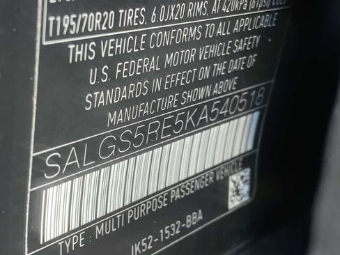 Used 2019 Land Rover Range Rover Long Wheelbase Supercharged image 21