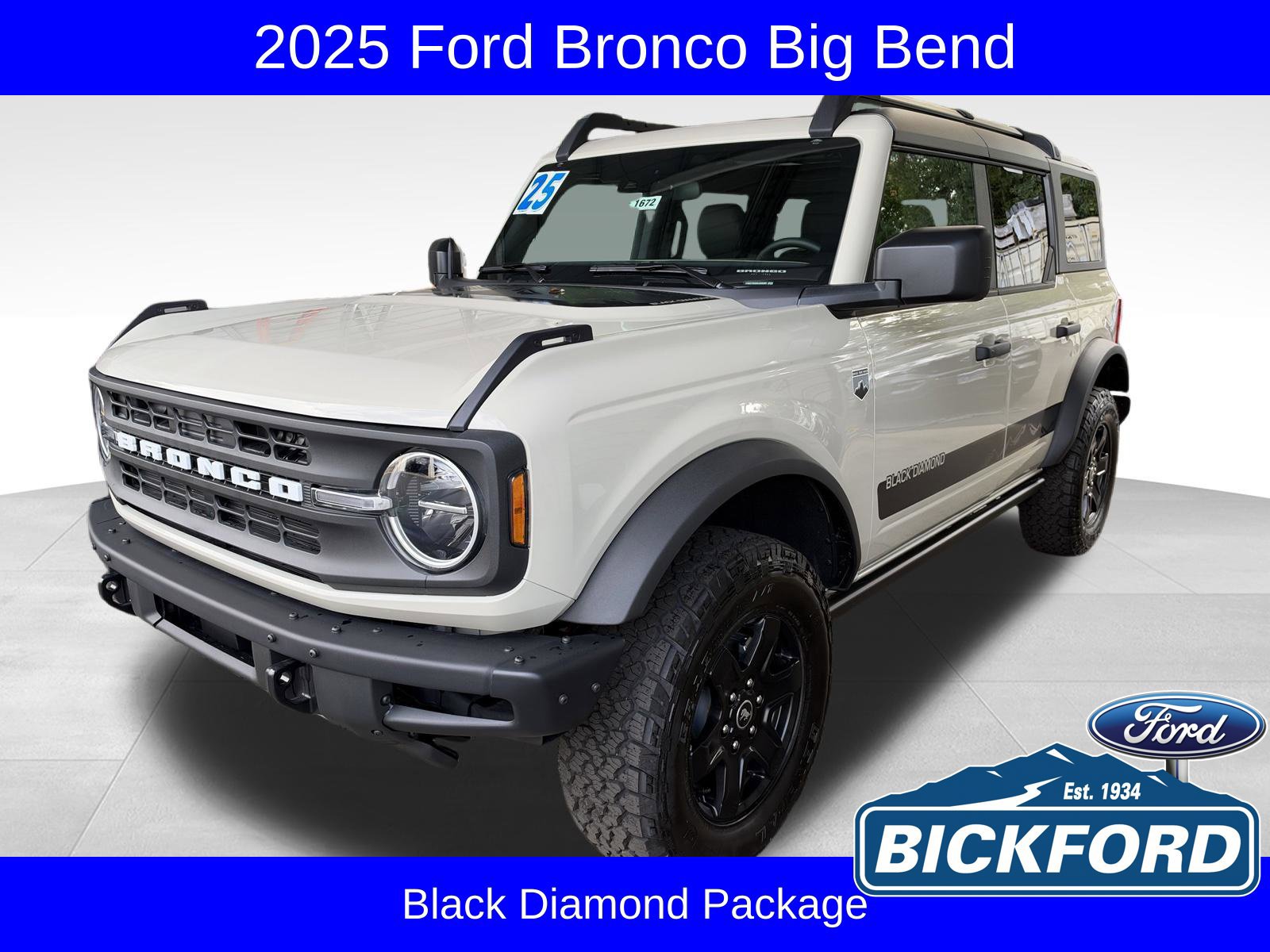 Used 2025 Ford Bronco Big Bend w/ Black Diamond Package AWD/4WD image 1