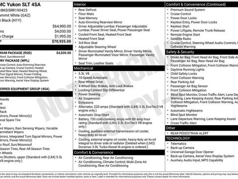 Certified 2024 GMC Yukon SLT w/ SLT Premium Package image 3