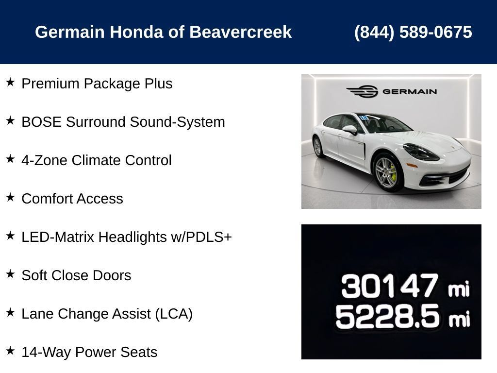 Used 2018 Porsche Panamera 4 Executive AWD/4WD image 5