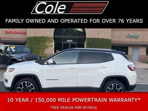 Used 2021 Jeep Compass Limited w/ Sun and Sound Group image 1