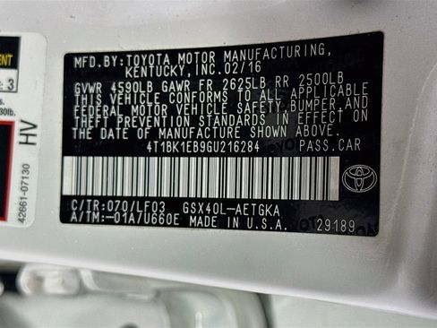 Used 2016 Toyota Avalon XLE Premium FWD image 17
