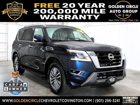 Used 2024 Nissan Armada SL w/ Captain's Chairs Package image 1