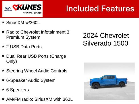 Used 2024 Chevrolet Silverado 1500 RST AWD/4WD image 3