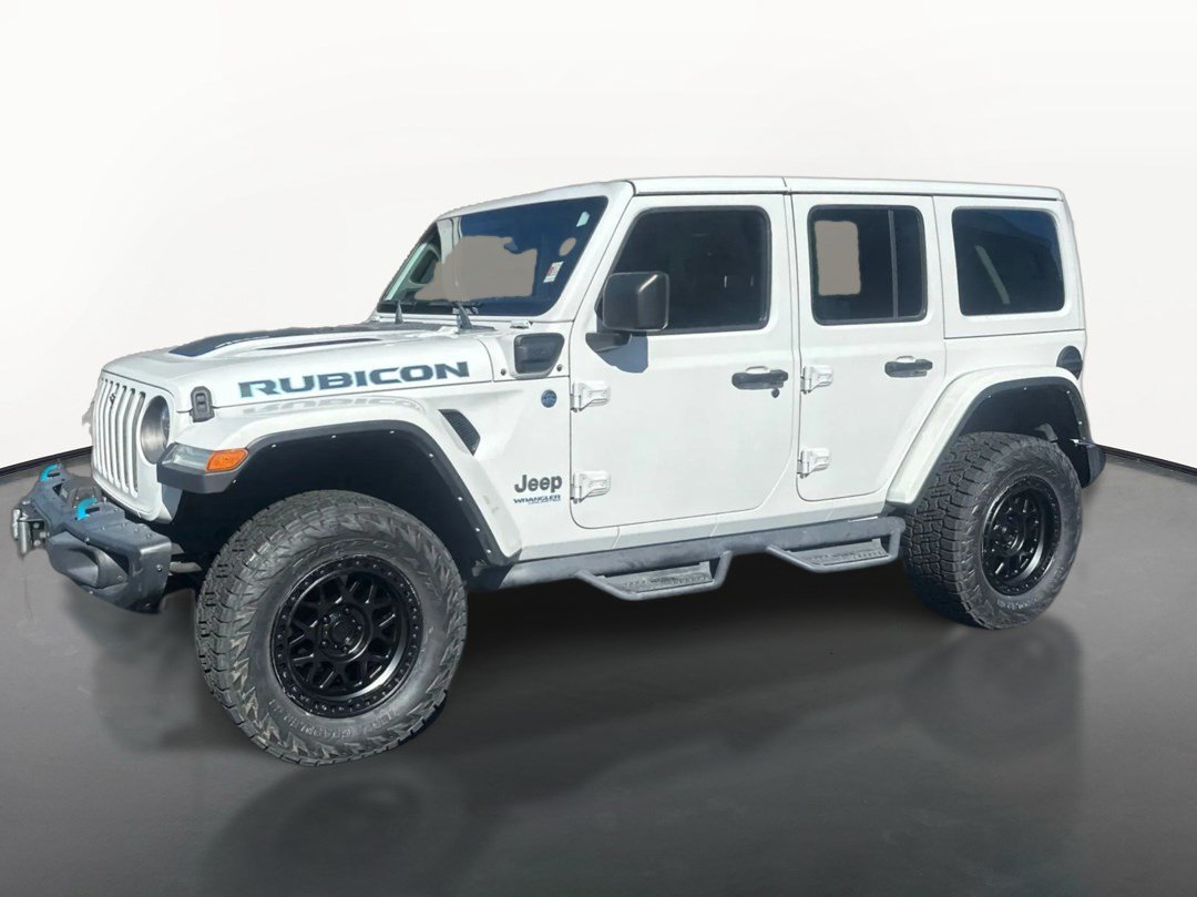 Used 2021 Jeep Wrangler Unlimited Rubicon 4xe w/ Steel Bumper Group AWD/4WD image 7