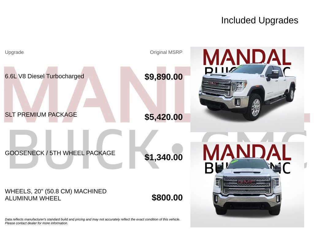Used 2023 GMC Sierra 3500 SLT w/ SLT Premium Package AWD/4WD image 5