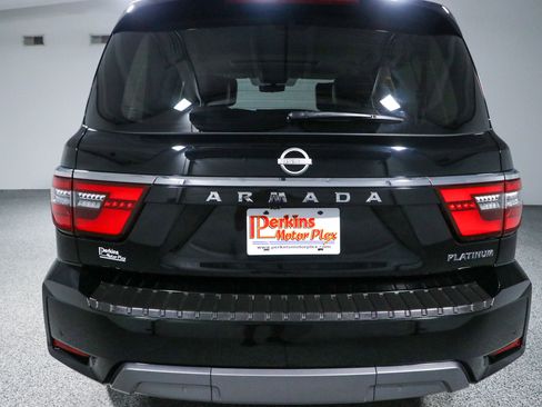 Used 2021 Nissan Armada Platinum w/ Captain's Chairs Package AWD/4WD image 8