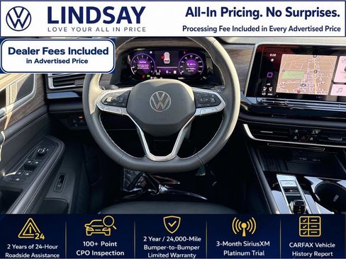 Certified 2025 Volkswagen Atlas SEL AWD/4WD image 14
