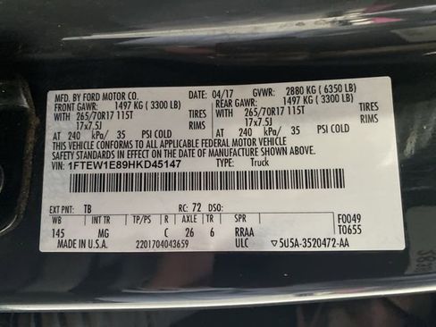 Used 2017 Ford F150 XLT image 34