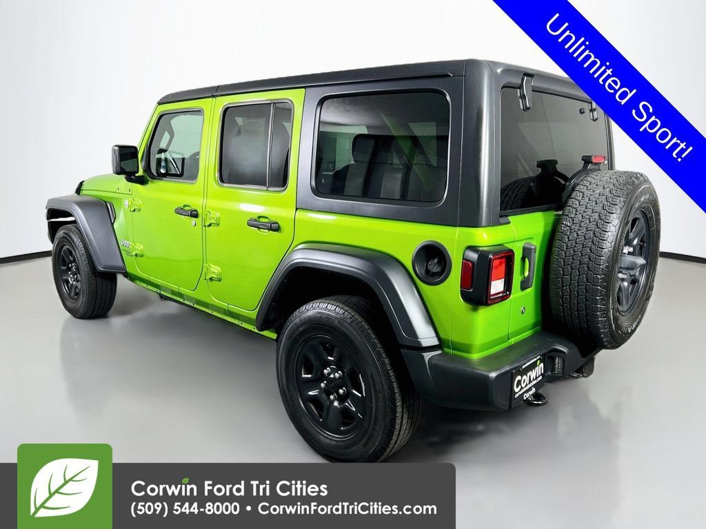 Used 2018 Jeep Wrangler Unlimited Sport AWD/4WD image 11