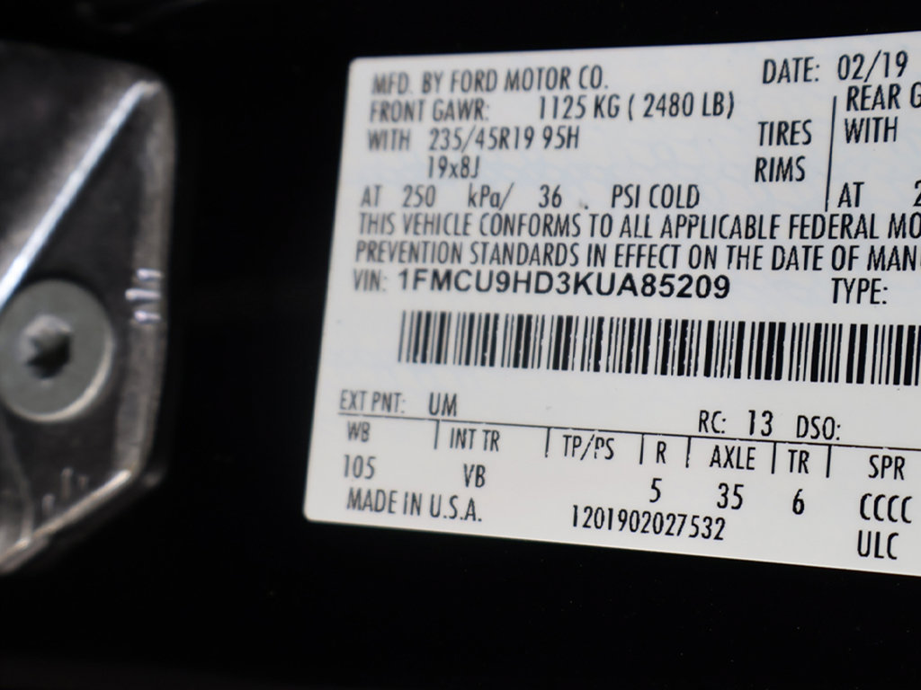 Used 2019 Ford Escape SEL AWD/4WD image 43