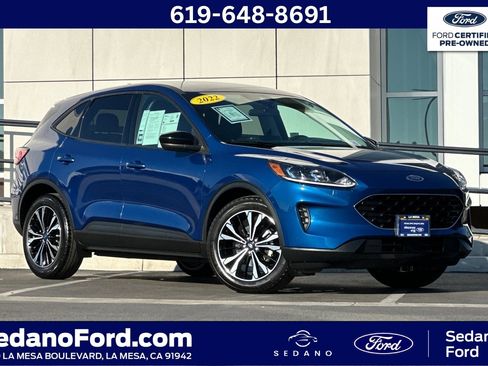 Certified 2022 Ford Escape SE w/ SE Sport Appearance Package image 1