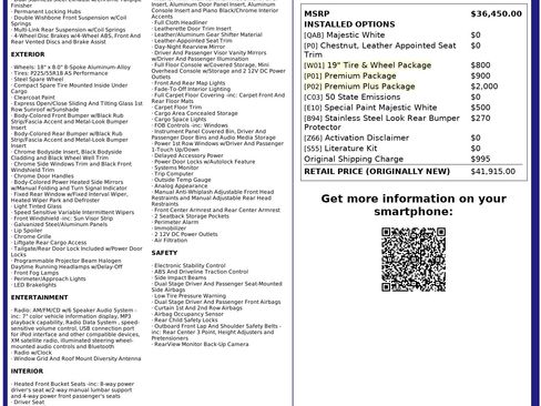 Used 2017 INFINITI QX50 AWD w/ Premium Plus Package image 3