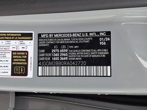 Used 2024 Mercedes-Benz EQE 350+ SUV w/ AMG Line Exterior Package image 31