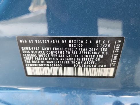 New 2026 Volkswagen Jetta Sport image 10