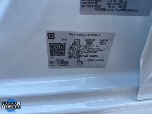 Used 2025 Chevrolet Silverado 2500 LT w/ Convenience Package image 12