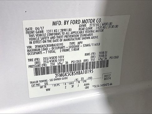 Used 2017 Ford Flex SEL w/ Equipment Group 202A image 27