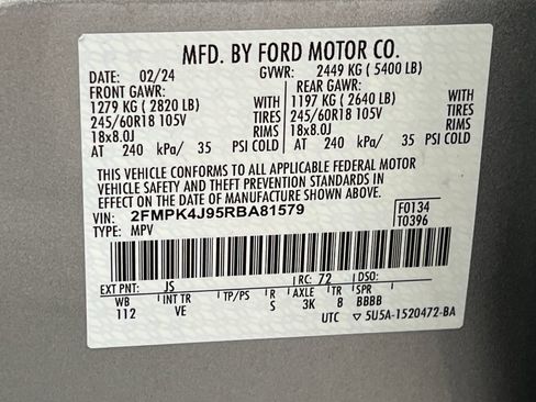 Used 2024 Ford Edge SEL AWD/4WD image 69