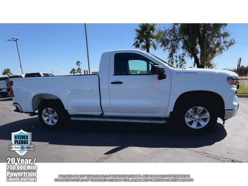Certified 2025 Chevrolet Silverado 1500 W/T RWD image 3