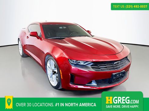 Used 2021 Chevrolet Camaro LT w/ Wild Cherry Design Package 1 image 1