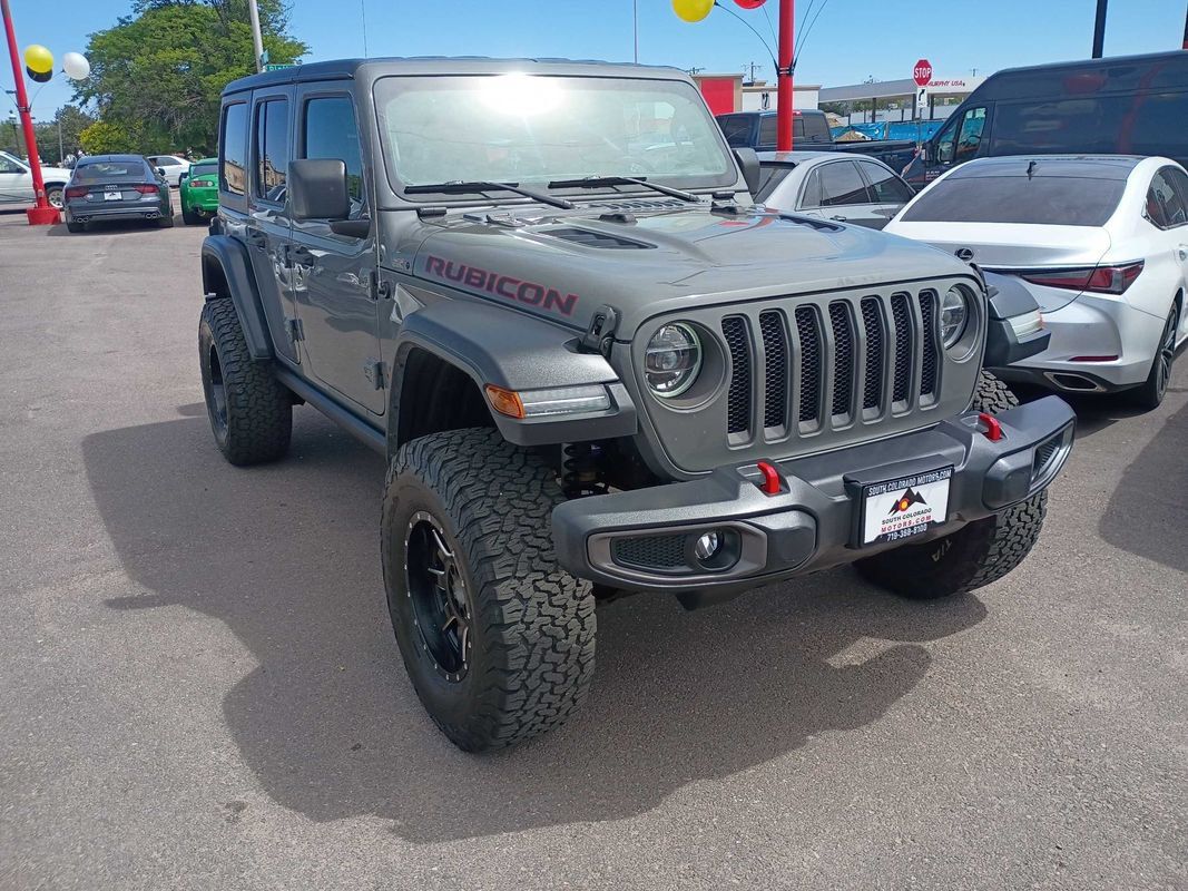 Used 2020 Jeep Wrangler Unlimited Rubicon w/ LED Lighting Group AWD/4WD image 9