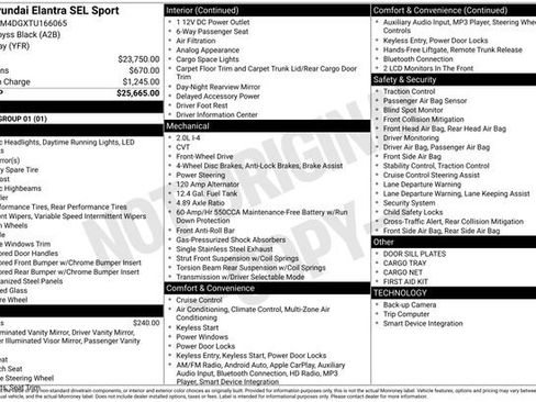 New 2026 Hyundai Elantra Sport FWD image 27
