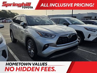 Certified 2024 Toyota Highlander Platinum