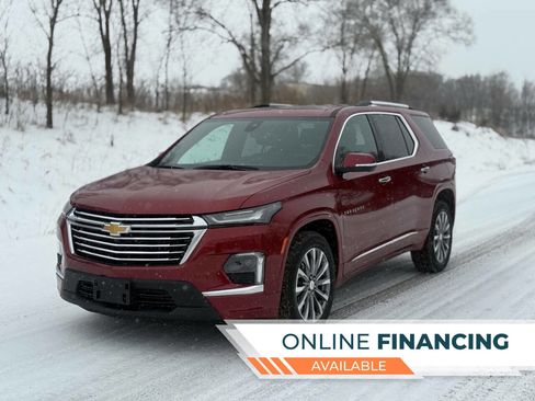 Used 2023 Chevrolet Traverse Premier w/ LPO, Floor Liner Package image 1
