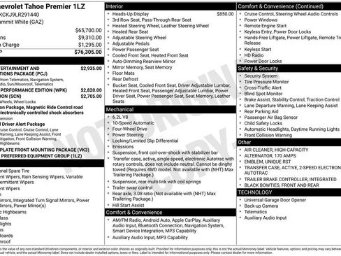 Certified 2020 Chevrolet Tahoe Premier image 3