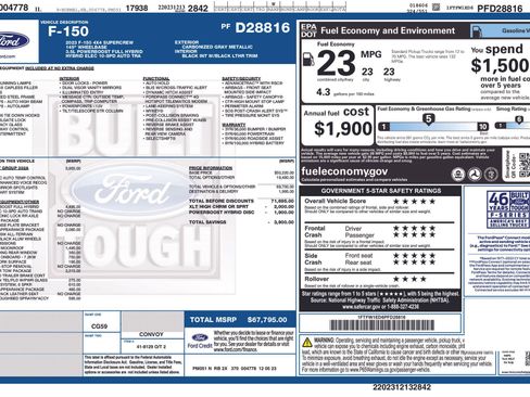 Used 2023 Ford F150 XLT w/ Equipment Group 302A High image 4