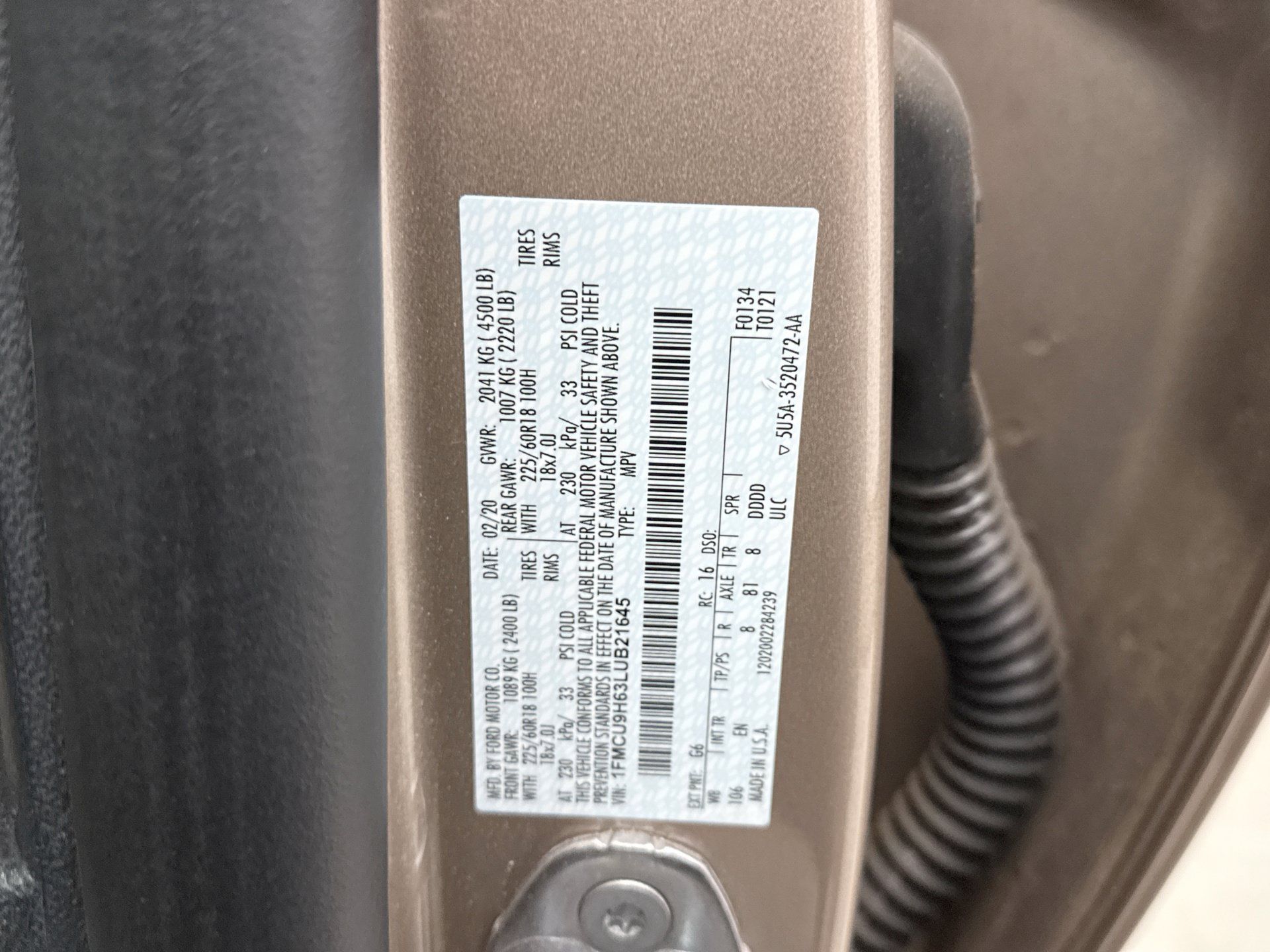 Used 2020 Ford Escape SEL AWD/4WD image 10
